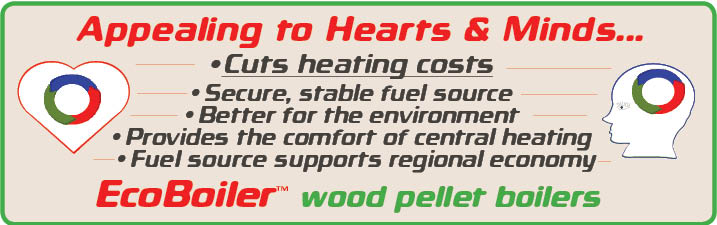 Save Big. Heat with an EcoBoiler Wood Pellet Boiler