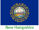 NH flag representing incentives in NH for pellet boilers