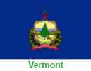 Vermont flag representing incentives in Vermont for pellet boilers